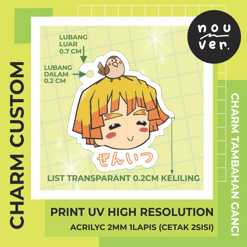Mini Charm Akrilik Nouvershop