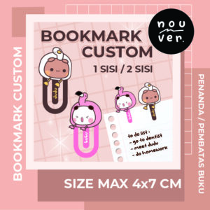 Acrylic Bookmark Custom