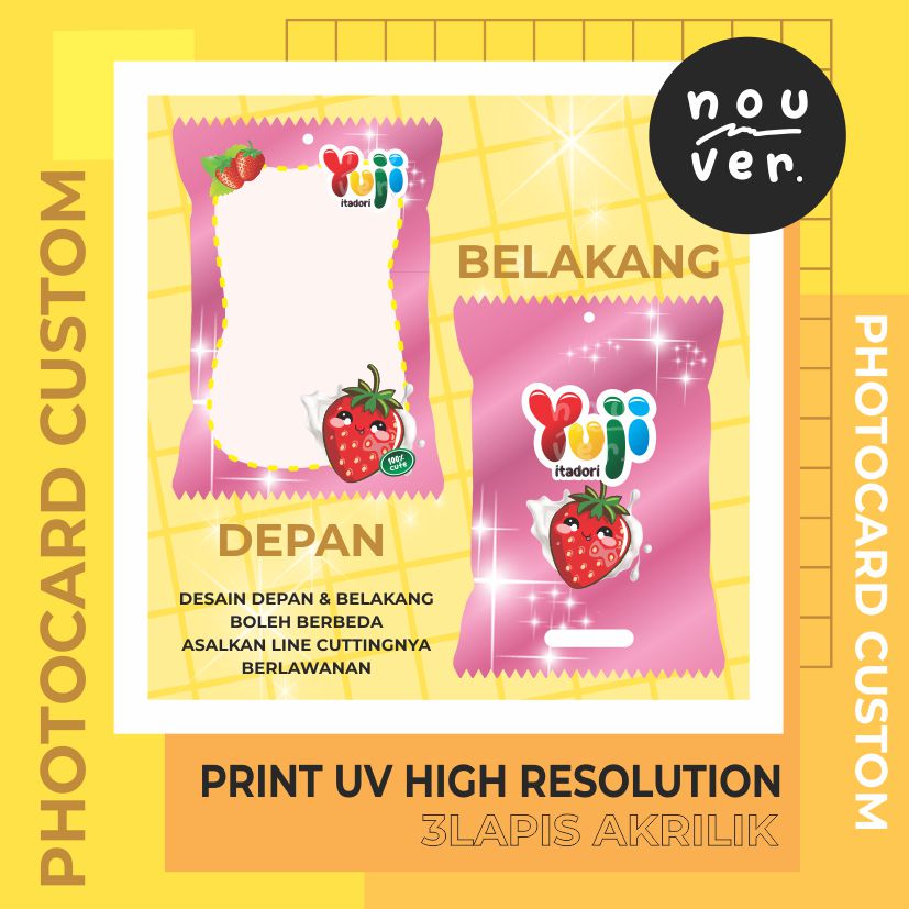 Photocard Holder Akrilik Custom