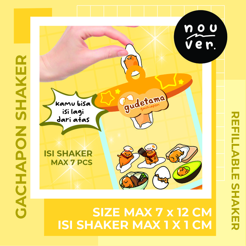 NOUVERSHOP ACRYLIC GACHAPON CUSTOM